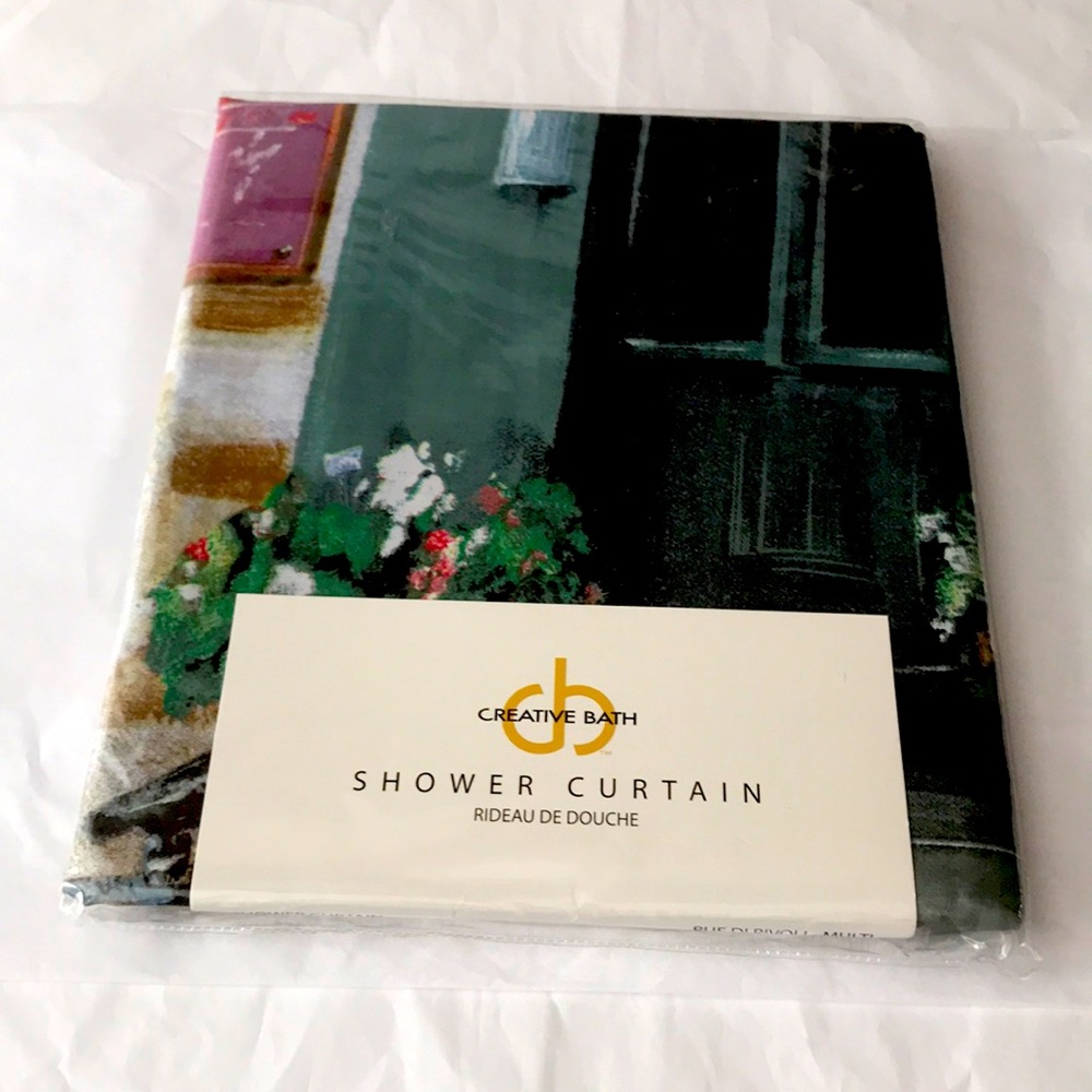 New creative bath shower curtain